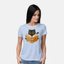 How To Socialize With People-Womens-Basic-Tee-erion_designs