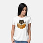 How To Socialize With People-Womens-Basic-Tee-erion_designs