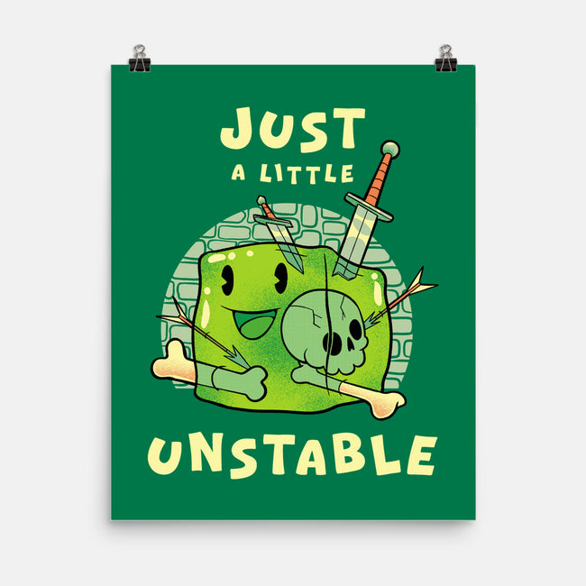 Just A Little Unstable-None-Matte-Poster-FunkVampire