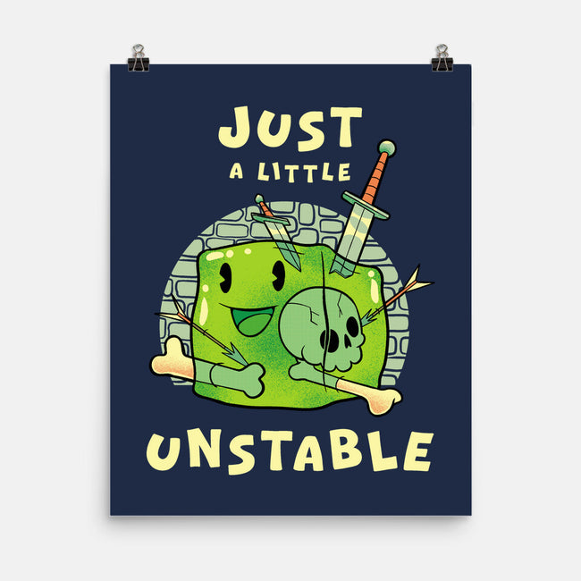Just A Little Unstable-None-Matte-Poster-FunkVampire
