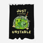 Just A Little Unstable-None-Polyester-Shower Curtain-FunkVampire