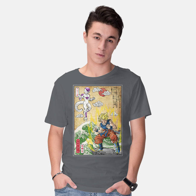 Battle On Planet-Mens-Basic-Tee-DrMonekers