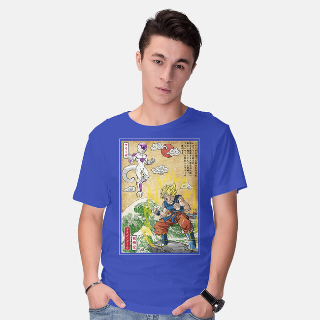 Battle On Planet-Mens-Basic-Tee-DrMonekers