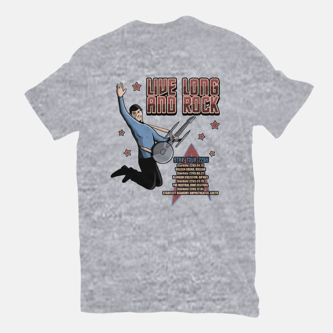 Live Long And Rock-Mens-Basic-Tee-NMdesign