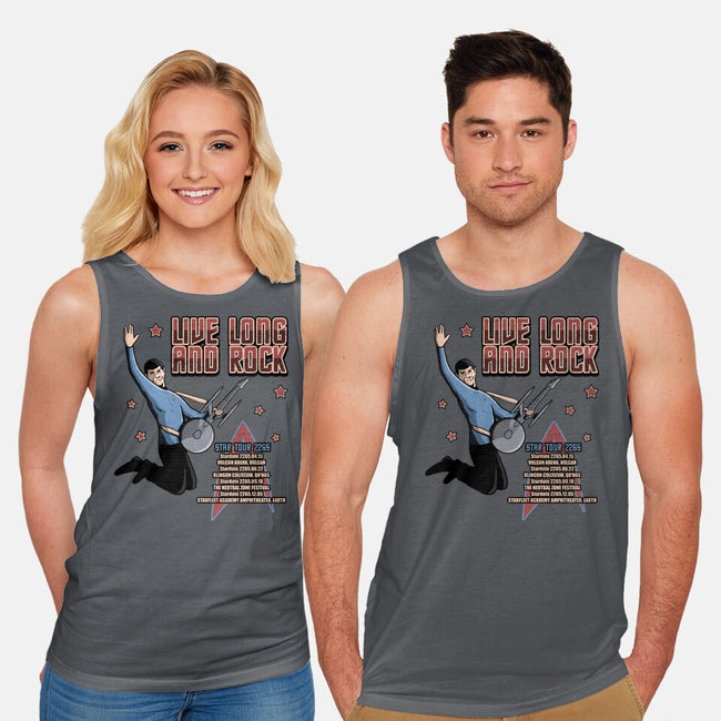 Live Long And Rock-Unisex-Basic-Tank-NMdesign