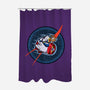 Worm In Space-None-Polyester-Shower Curtain-nickzzarto