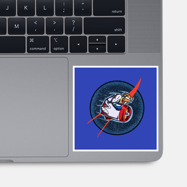 Worm In Space-None-Glossy-Sticker-nickzzarto