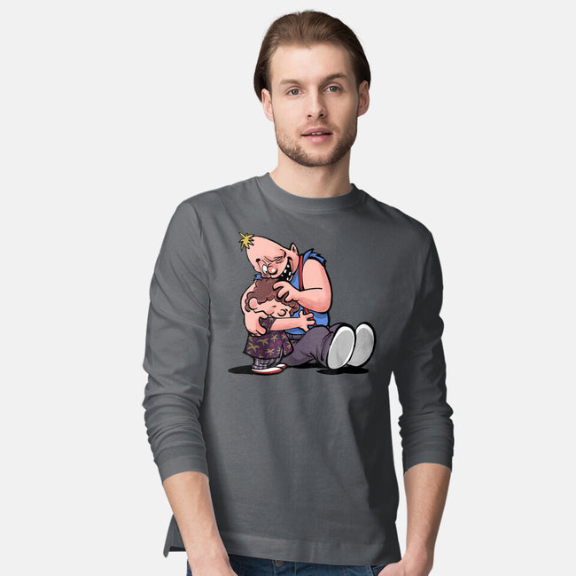 Sloth And Chunk-Mens-Long Sleeved-Tee-zascanauta