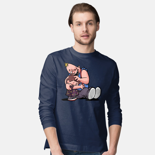 Sloth And Chunk-Mens-Long Sleeved-Tee-zascanauta