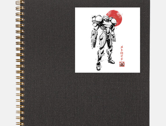 Bounty Huntress Sumi-e