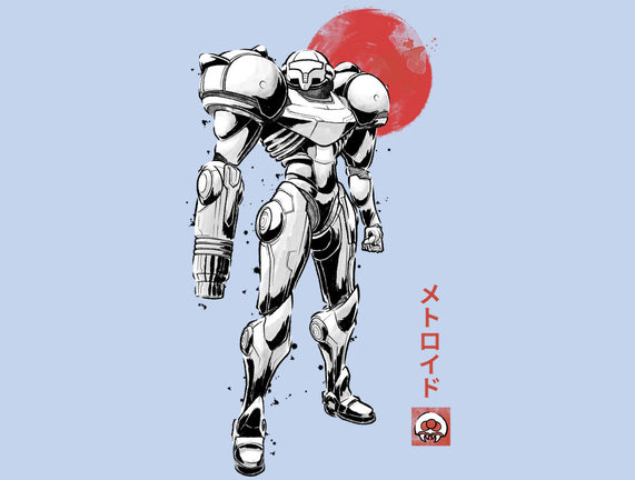 Bounty Huntress Sumi-e