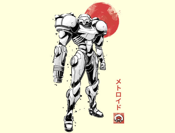 Bounty Huntress Sumi-e