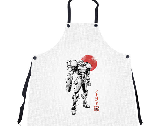 Bounty Huntress Sumi-e