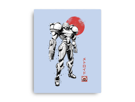 Bounty Huntress Sumi-e