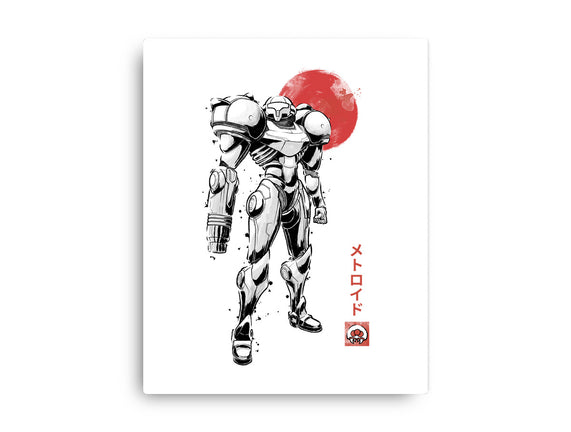 Bounty Huntress Sumi-e