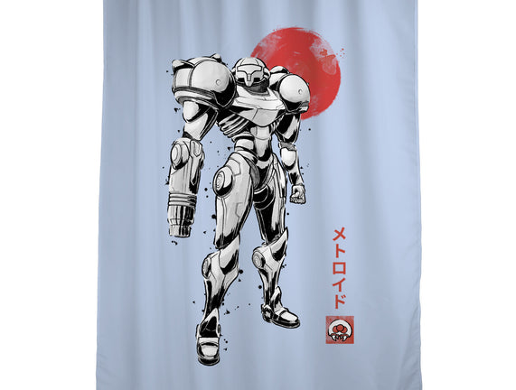 Bounty Huntress Sumi-e