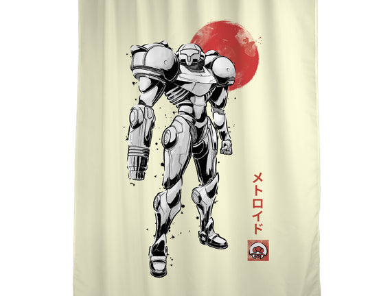 Bounty Huntress Sumi-e