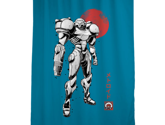 Bounty Huntress Sumi-e