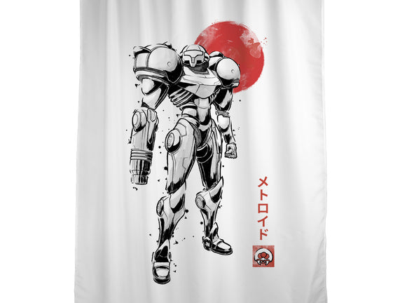 Bounty Huntress Sumi-e