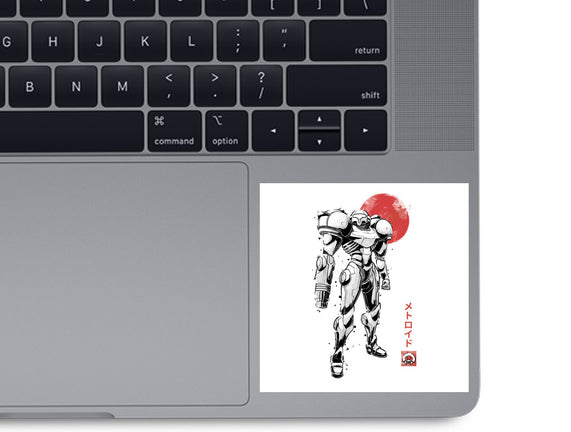 Bounty Huntress Sumi-e