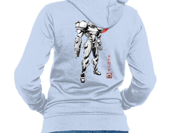 Bounty Huntress Sumi-e