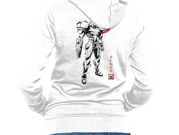 Bounty Huntress Sumi-e