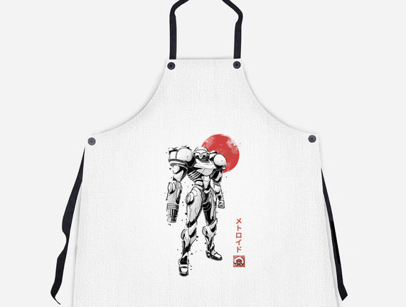 Bounty Huntress Sumi-e