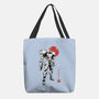Bounty Huntress Sumi-e-None-Basic Tote-Bag-Astrobot Invention