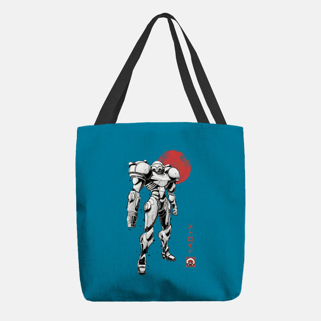 Bounty Huntress Sumi-e-None-Basic Tote-Bag-Astrobot Invention