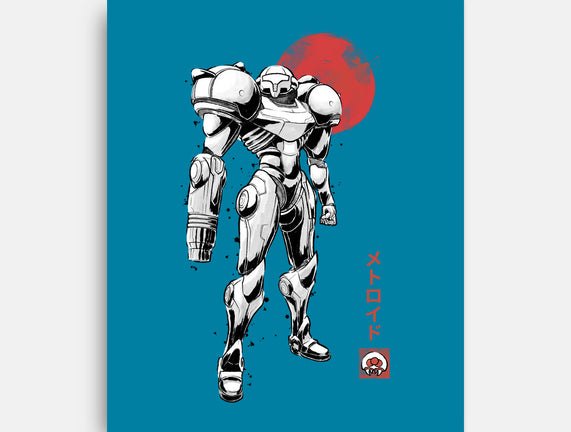 Bounty Huntress Sumi-e