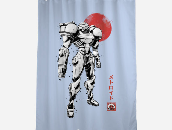 Bounty Huntress Sumi-e