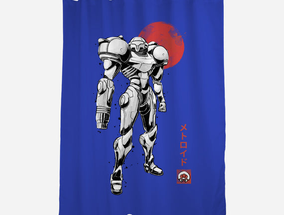 Bounty Huntress Sumi-e