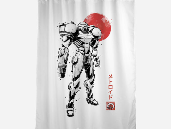 Bounty Huntress Sumi-e