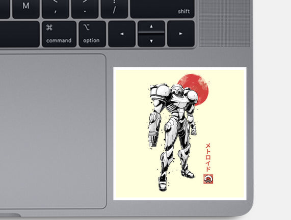 Bounty Huntress Sumi-e