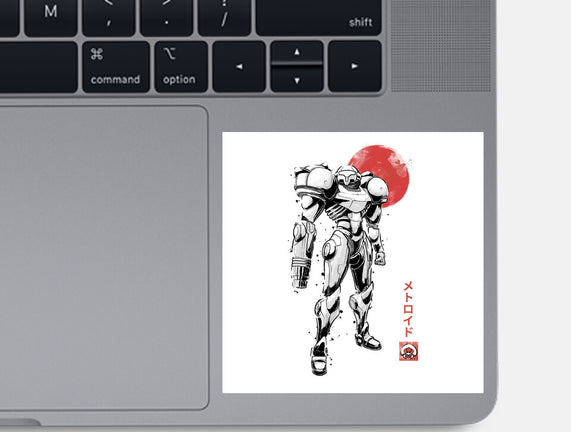 Bounty Huntress Sumi-e