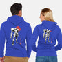 Bounty Huntress Sumi-e-Unisex-Zip-Up-Sweatshirt-Astrobot Invention