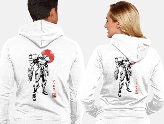 Bounty Huntress Sumi-e