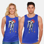 Bounty Huntress Sumi-e-Unisex-Basic-Tank-Astrobot Invention