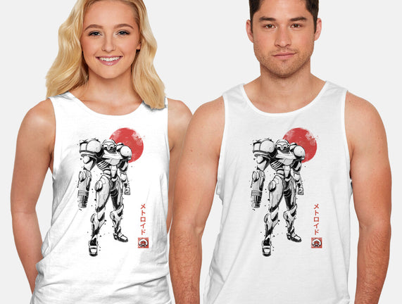 Bounty Huntress Sumi-e