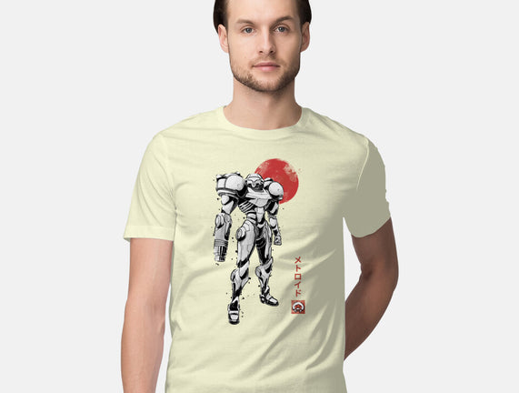 Bounty Huntress Sumi-e