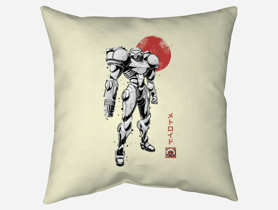 Bounty Huntress Sumi-e