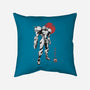 Bounty Huntress Sumi-e-None-Removable Cover w Insert-Throw Pillow-Astrobot Invention