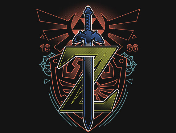 Neon Lineart Legendary Emblem