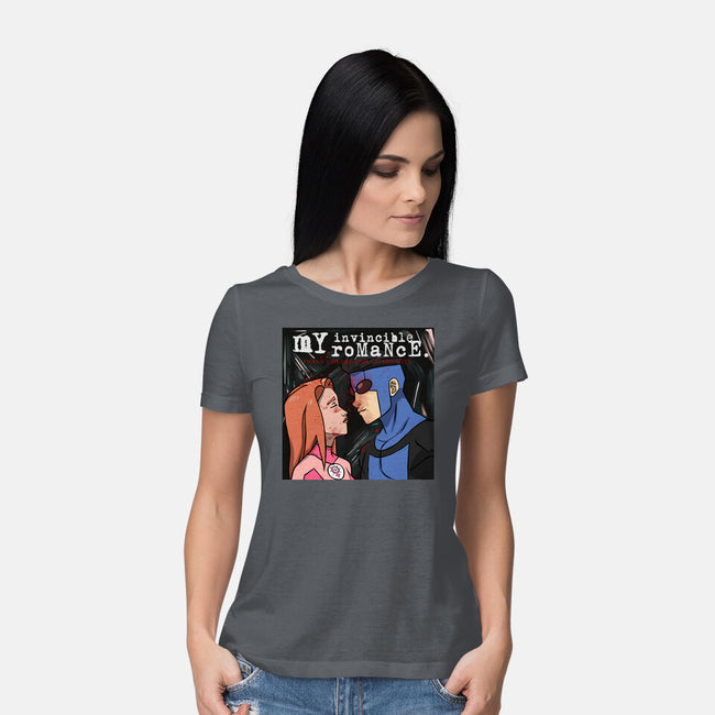 My Invincible Romance-Womens-Basic-Tee-joerawks