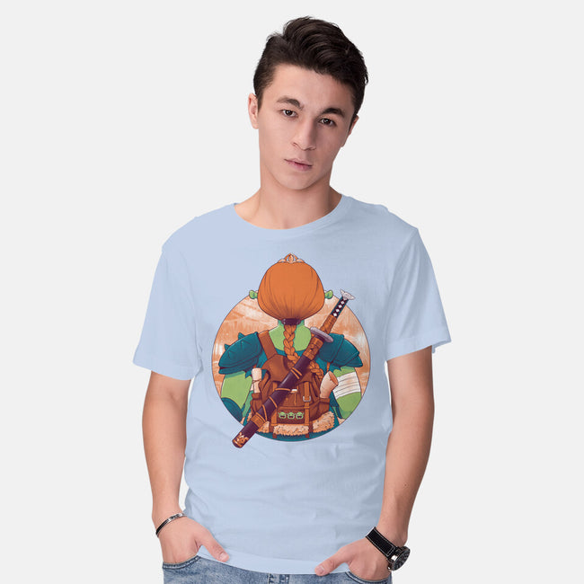 Autumn Swamp-Mens-Basic-Tee-Bruno Mota