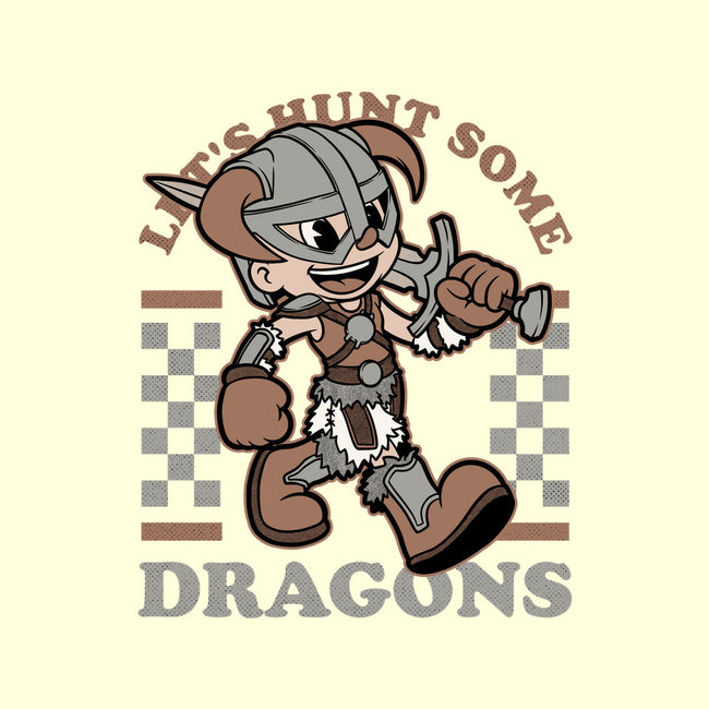 Game Mascot Dragon Hunter-Mens-Basic-Tee-Studio Mootant