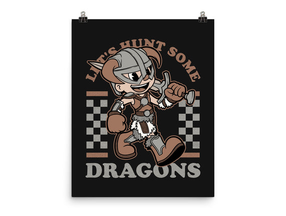Game Mascot Dragon Hunter