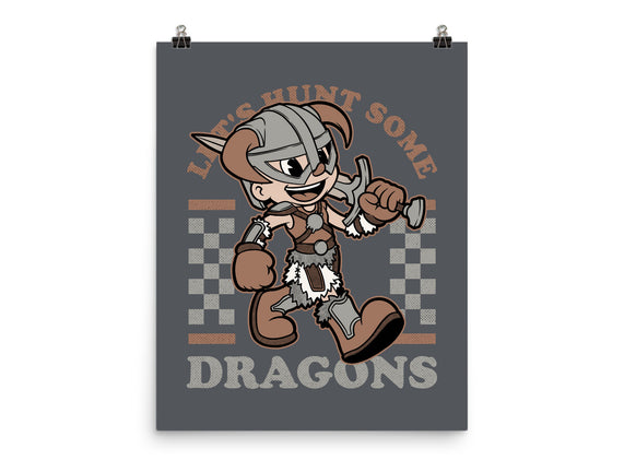 Game Mascot Dragon Hunter