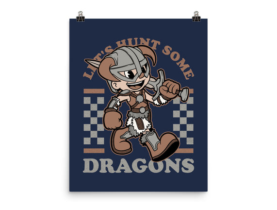Game Mascot Dragon Hunter