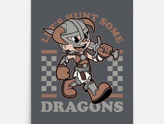 Game Mascot Dragon Hunter
